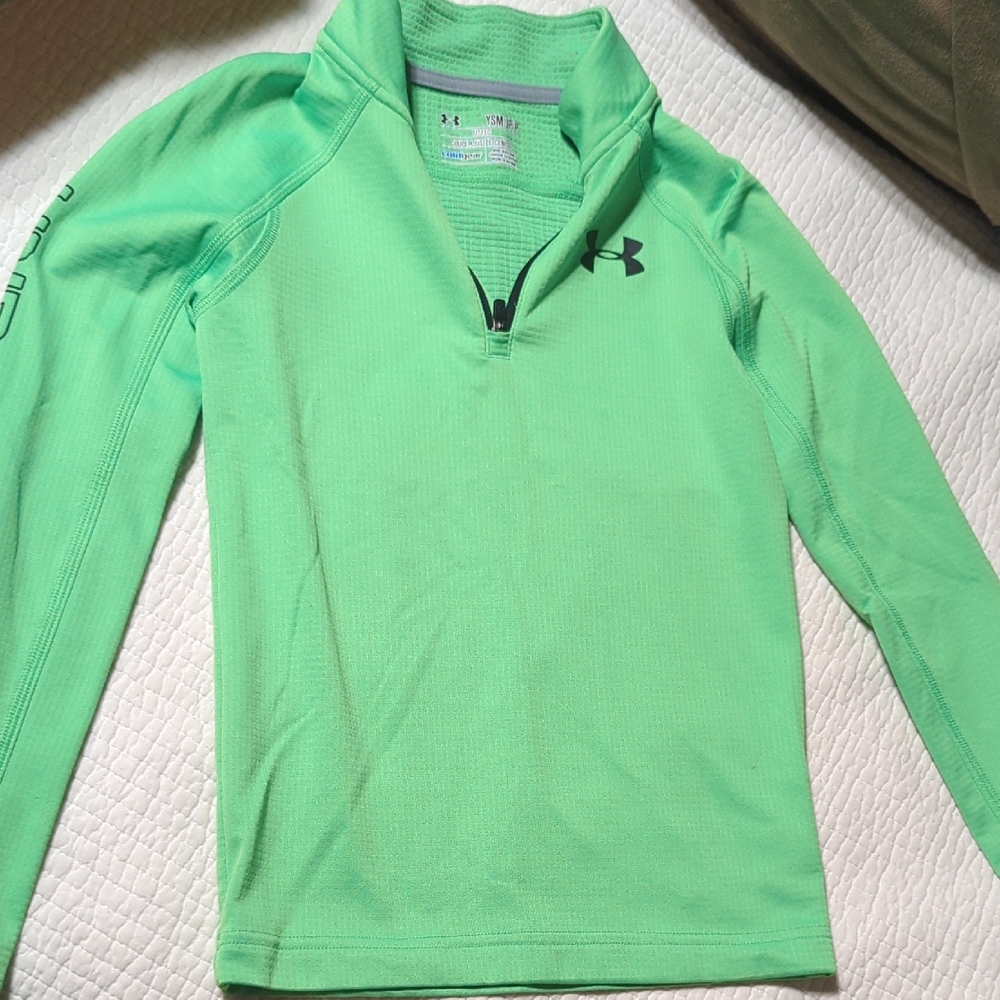 Under Armour S Green Sweatshirt Hoodie